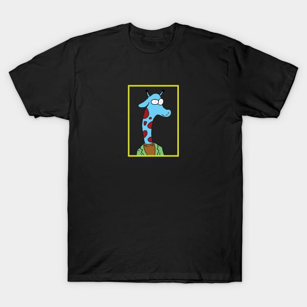 cartoon giraffe T-Shirt by EmreDesign